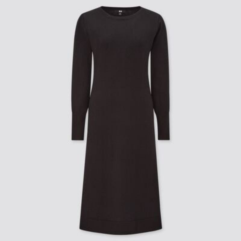 Váy len dệt kim Uniql0