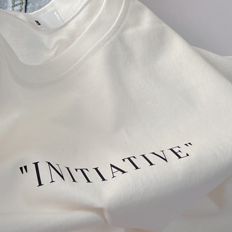 Áo thun phông nữ nam 3158 KONOVA form to rộng unisex chất liệu cotton thoáng mát in chữ