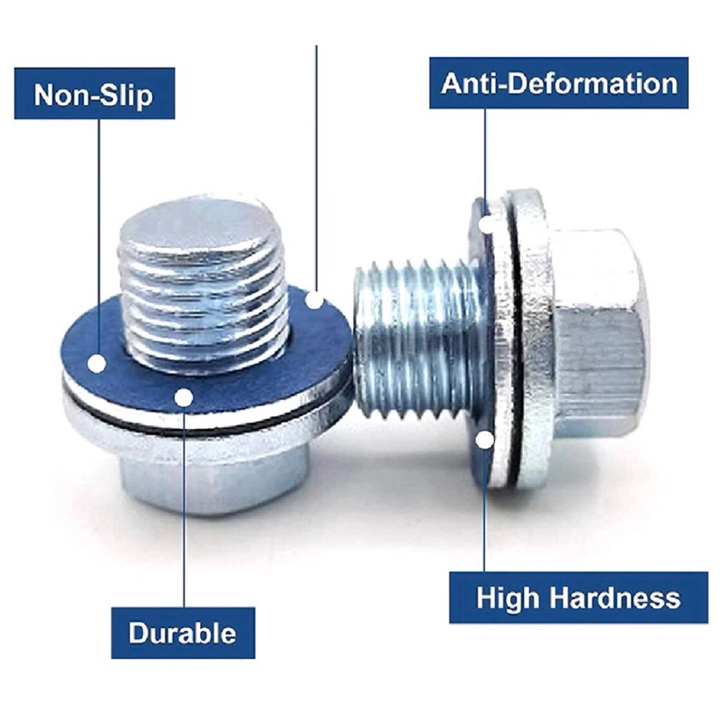 Long đền ốc nhớt ô tô Toyota-1 cái