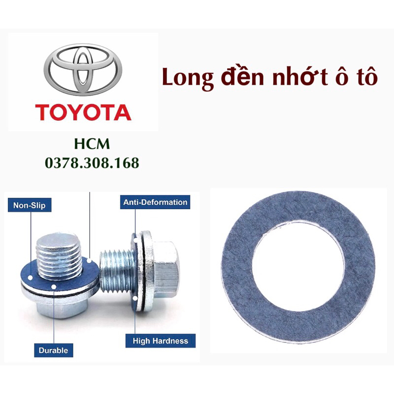 Long đền ốc nhớt ô tô Toyota-1 cái