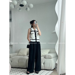 Áo len ba lỗ dành cho nữ