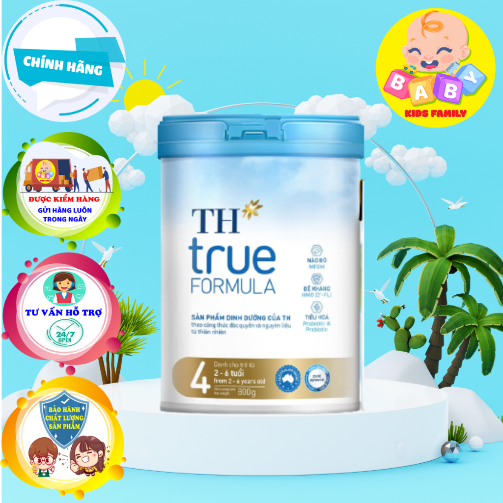 Sữa bột công thức TH True Formula đủ số 800g