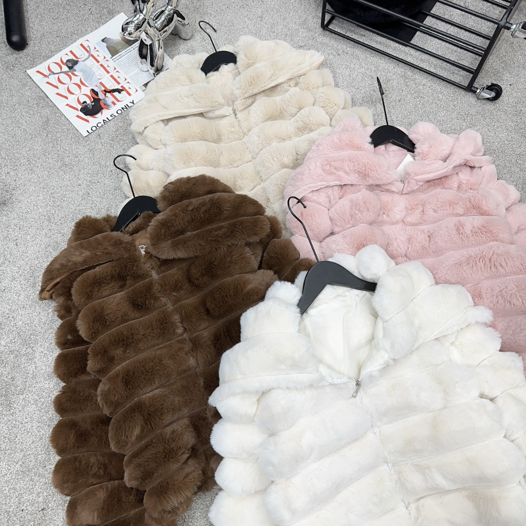 Áo lông sóng ,áo khoác lông mẫu thời trang 2023 , áo khoác mùa đông, áo thu đông
