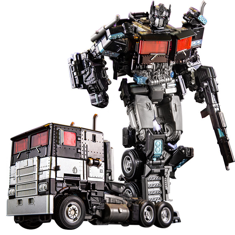 Mô hình đồ chơi Robot biến hình xe ô tô Transformer Optimus Prime, Bumblebee, Máy Bay, Khủng Long người máy biến hình