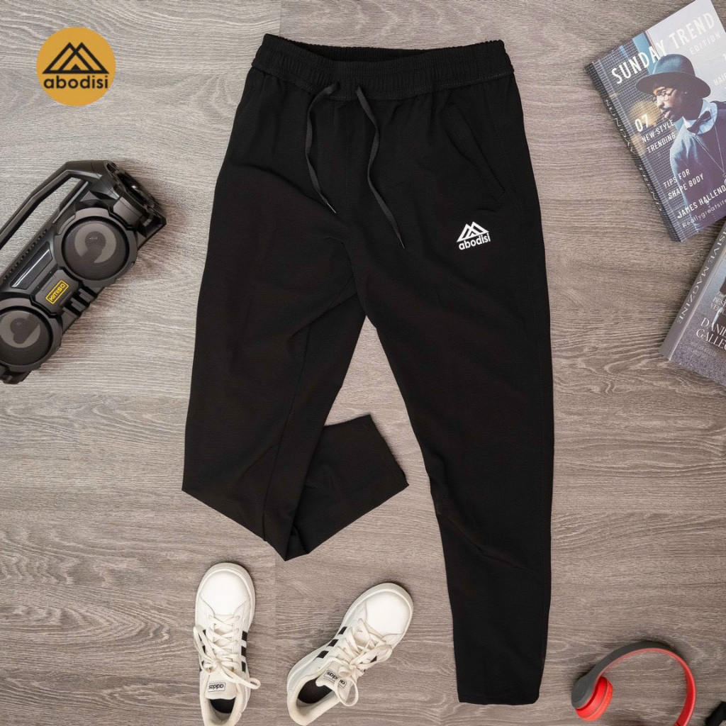 Quần dài nam, quần thể thao nam chất liệu gió giãn cao cấp  có túi sau - 199X Fashion