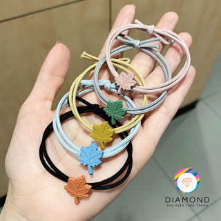 Dây Cột Tóc Chiếc Lá Xinh Xắn Diamond CT05