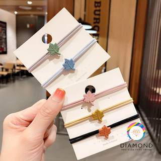 Dây Cột Tóc Chiếc Lá Xinh Xắn Diamond CT05