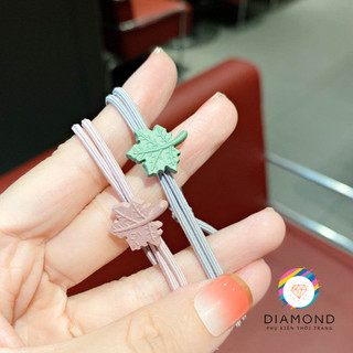 Dây Cột Tóc Chiếc Lá Xinh Xắn Diamond CT05