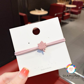 Dây Cột Tóc Chiếc Lá Xinh Xắn Diamond CT05