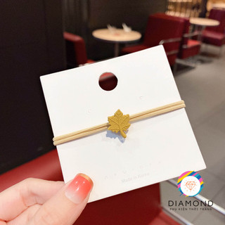 Dây Cột Tóc Chiếc Lá Xinh Xắn Diamond CT05
