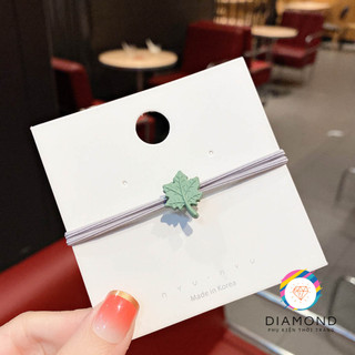 Dây Cột Tóc Chiếc Lá Xinh Xắn Diamond CT05