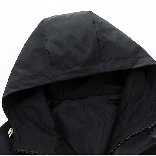 Áo Khoác Big Size Nam REVERED  - Áo Khoác Gió Nam 2 Lớp Kháng Nước với Nón, Chống Nắng và Chống Nước KG3