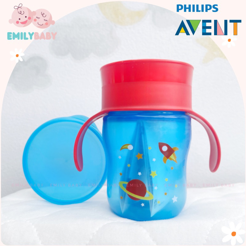 Bình tập uống Philips Avent 360 độ cho bé 9M+