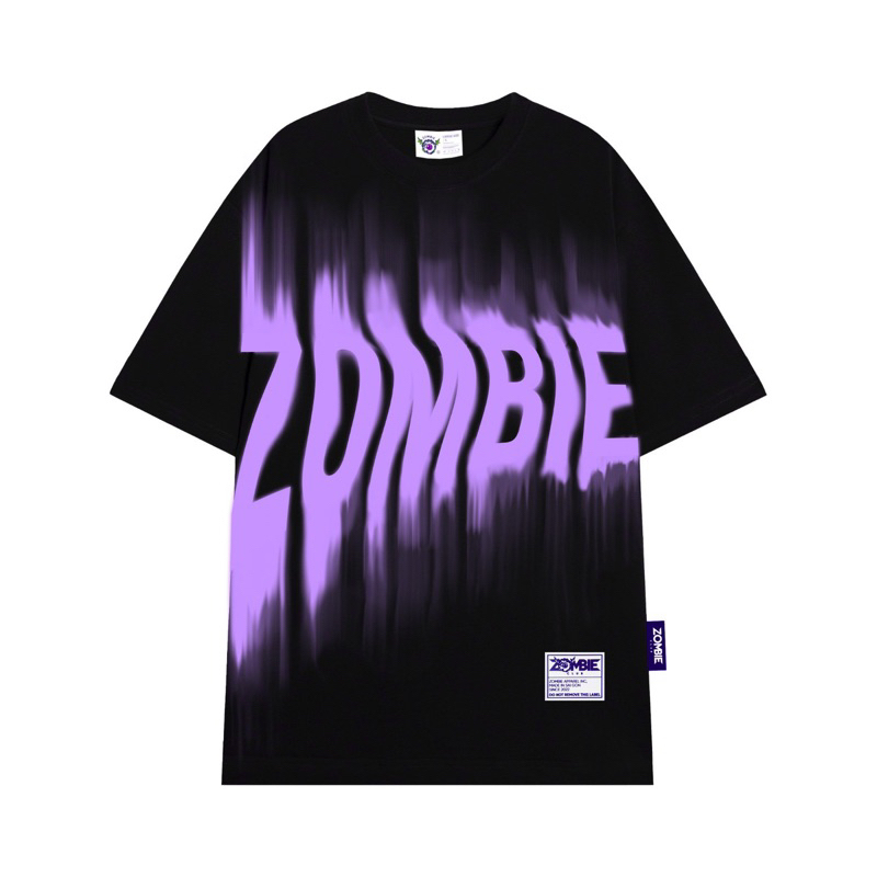 Áo Thun Zombie Club, ZOMBIE BLUR Unisex cotton 100% Chính Hãng