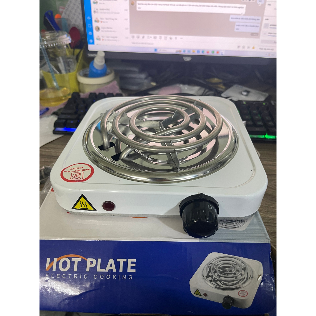 Bếp điện mini làm nóng pha cafe-Hot Plate 1000W