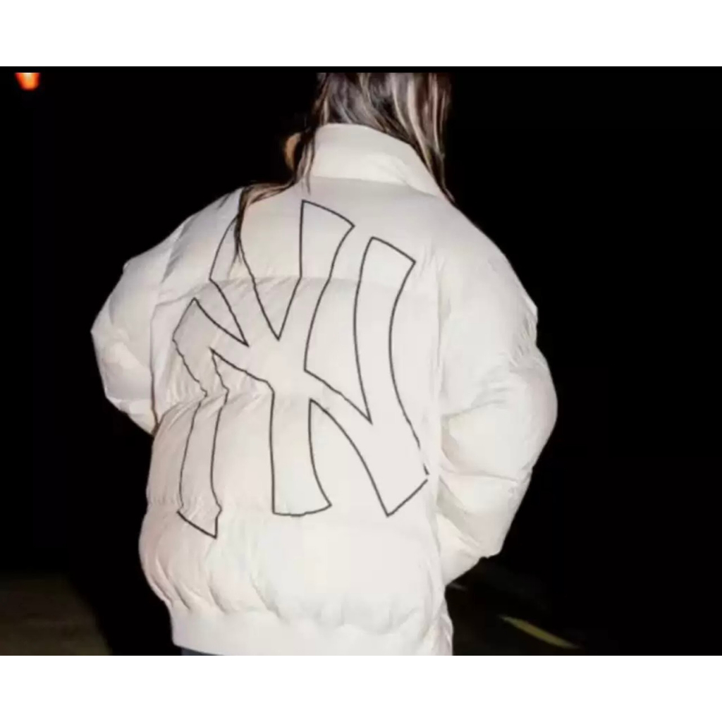 Áo phao MLB logo thêu ,Áo khoác phao béo NY nam nữ cao cấp,hàng xịn latizia.vn