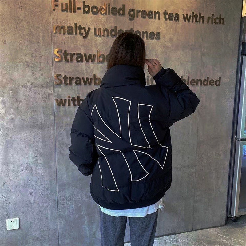 Áo phao MLB logo thêu ,Áo khoác phao béo NY nam nữ cao cấp,hàng xịn latizia.vn