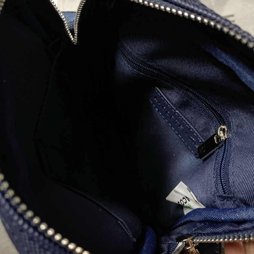 Túi Chéo Nam LCST, Chất da sần mịn với khoá zip logo nét, Hàng full tem, tag chuẩn hãng. size Size 20x14x4cm - TL1