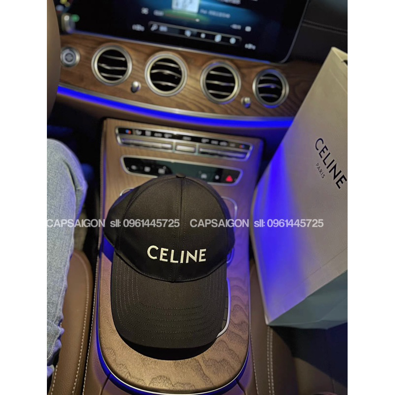 Nón kaki CAO CẤP CAPSAIGON thêu CELNE phom đứng hot trend 2023 chuẩn unisex nam nữ