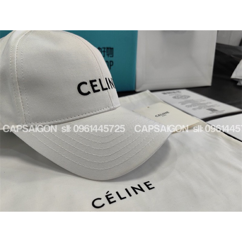 Nón kaki CAO CẤP CAPSAIGON thêu CELNE phom đứng hot trend 2023 chuẩn unisex nam nữ