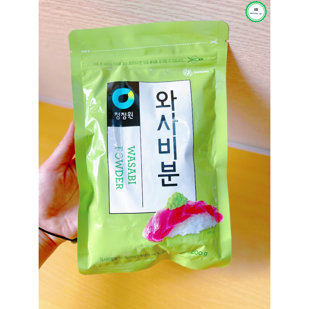 BỘT MÙ TẠT XANH WASABI HÀN QUỐC 200G