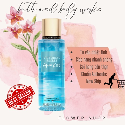 Body Mist 𝗩𝗜𝗖𝗧𝗢𝗥𝗜𝗔'𝗦 𝗦𝗘𝗖𝗥𝗘𝗧 Aqua Kiss