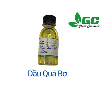 [HCM] Dầu quả bơ - Dầu dưỡng da, môi - nguyên liệu cho son - Greencosmetic 50mL/100mL