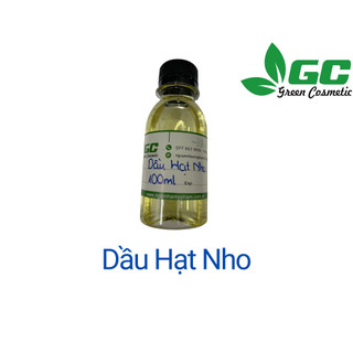 [HCM] Dầu hạt nho - Dầu dưỡng da - Greencosmetic 100ml