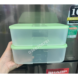TUPPERWAREHOUSE MALL - Bộ 3 hộp trữ đông Freezermate 1,5l (nắp màu ngẫu nhiên)