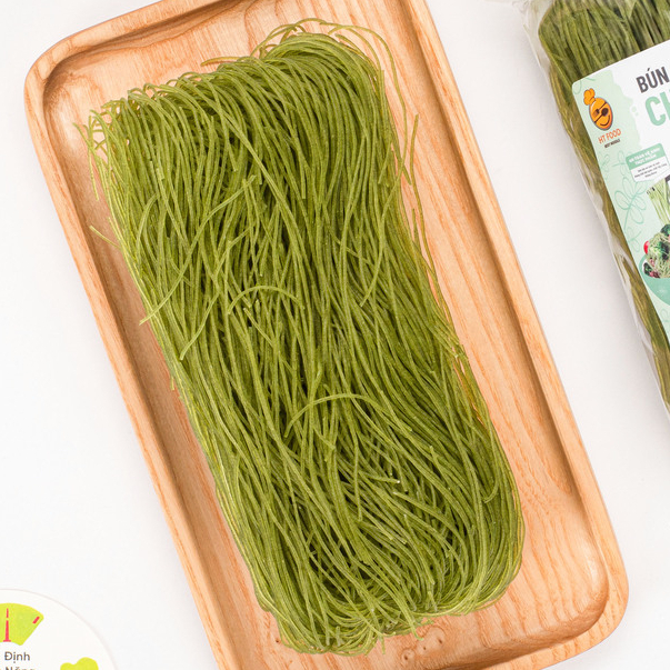 Bún Gạo Lứt Chùm Ngây HT Food thuần tự nhiên, thực dưỡng phù hợp ăn kiêng, giảm cân, eatclean gói 200g