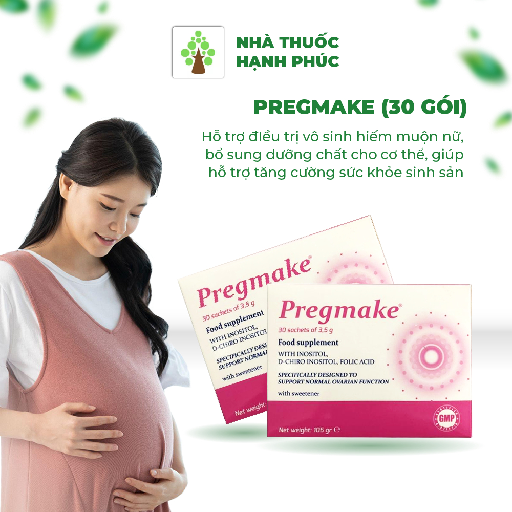 PREGMAKE  – HỖ TRỢ ĐIỀU TRỊ VÔ SINH HIẾM MUỘN NỮ