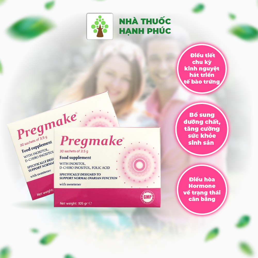 PREGMAKE  – HỖ TRỢ ĐIỀU TRỊ VÔ SINH HIẾM MUỘN NỮ