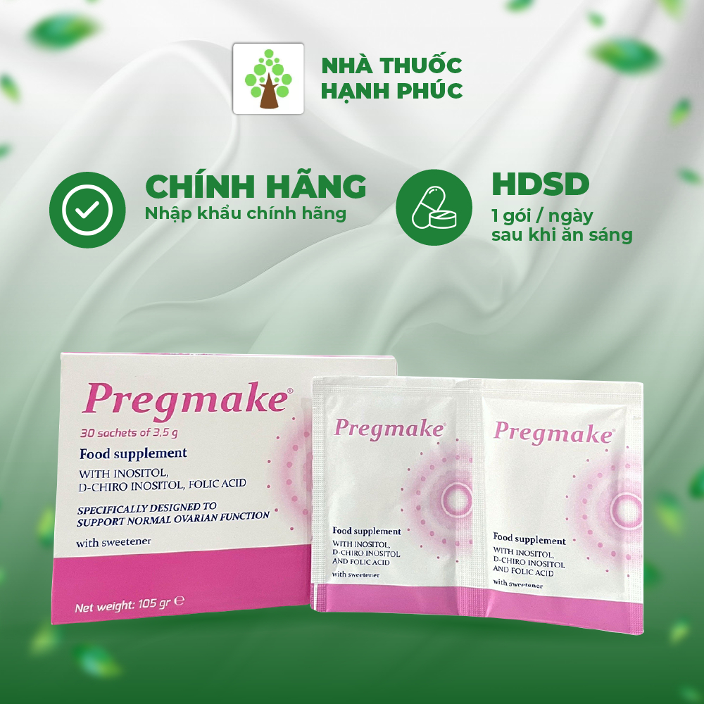 PREGMAKE  – HỖ TRỢ ĐIỀU TRỊ VÔ SINH HIẾM MUỘN NỮ