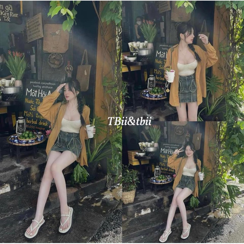 Áo Sơmi Thô Lụa Mềm Ha Thu Hoang