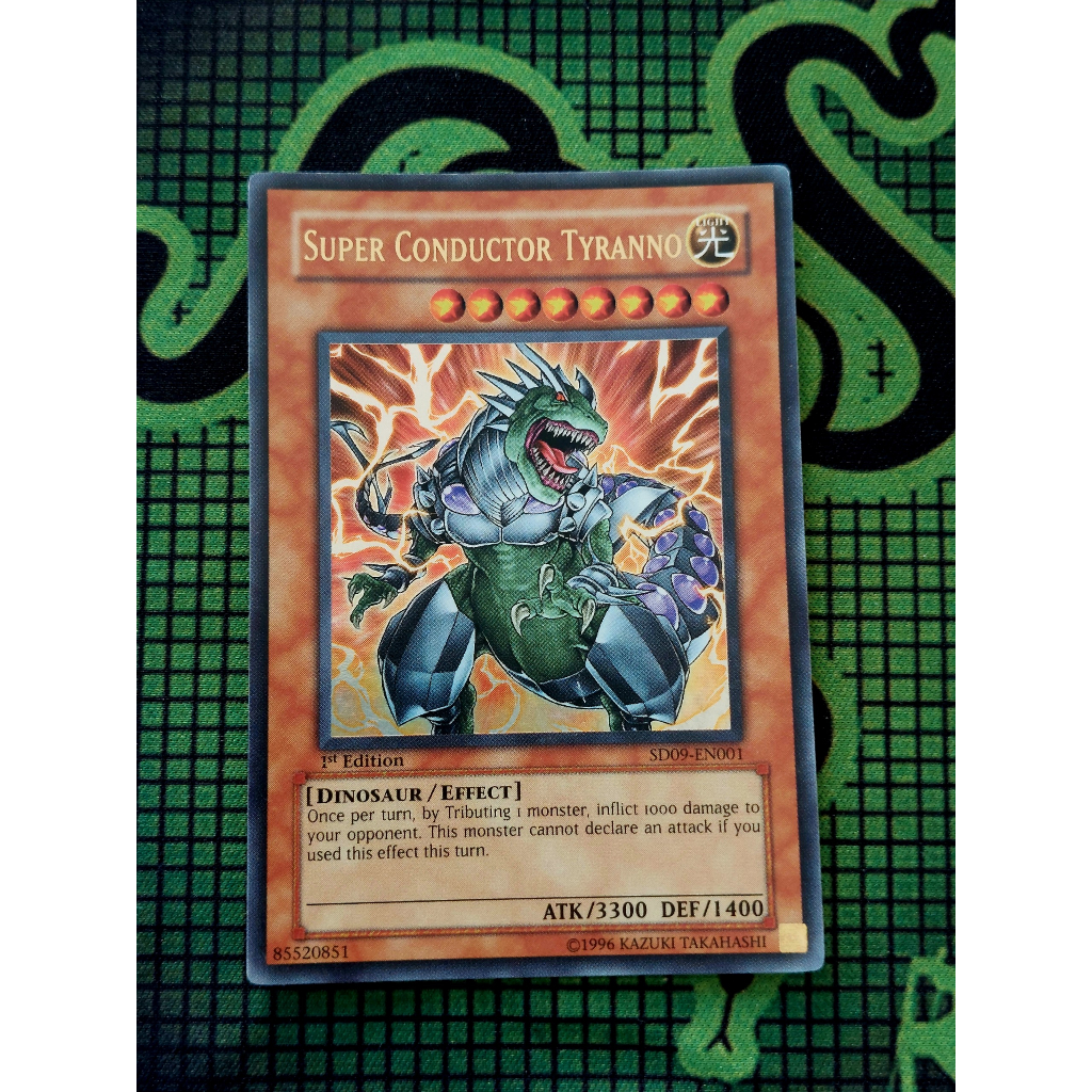 Thẻ Bài Mint90 Yugioh Monster Super Conductor Tyranno