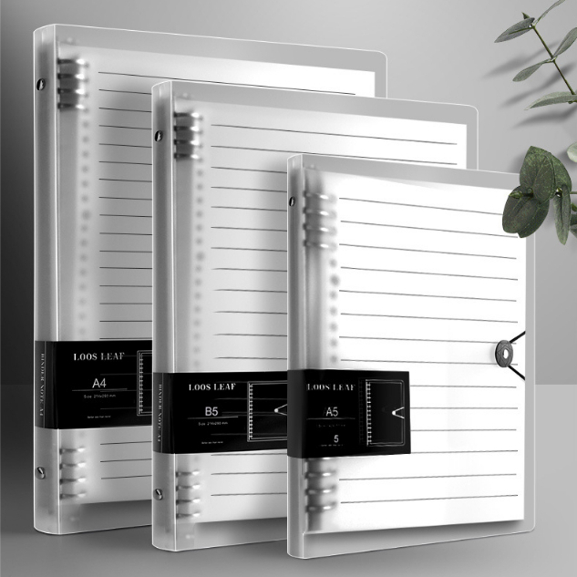 Sổ còng A4 B5 A5 Pison 8 còng sắt 20 26 30 sổ planner