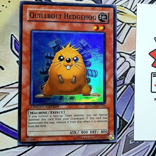 Thẻ Bài Yugioh Mint90 Monster Quillbolt Hedgehog - Super Rare