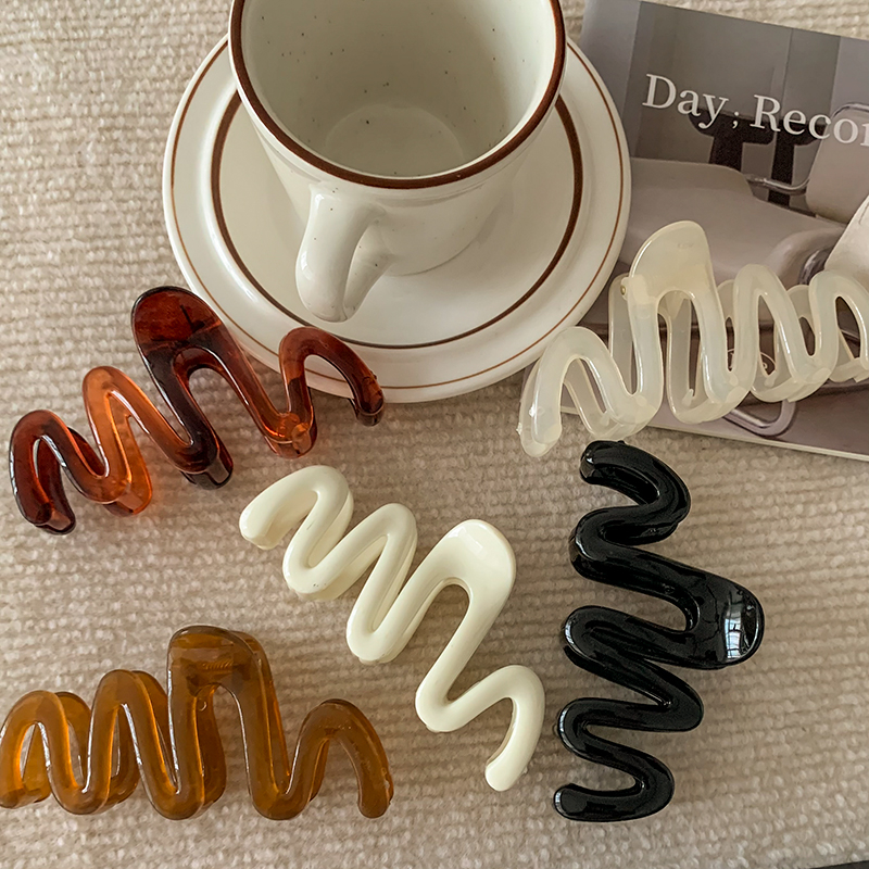 Kẹp Tóc Càng Cua Cá Mập Hình Sóng HGVN Kẹp Sau Đầu Phong Cách Hàn Quốc Dành Cho Cho Nữ