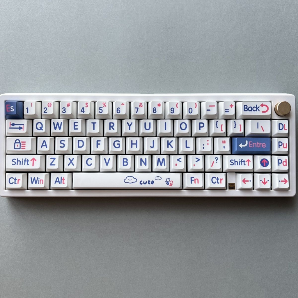 Keycap Cherry nhựa PBT, Keycap Song ngữ, Nút Bàn Phím Cơ