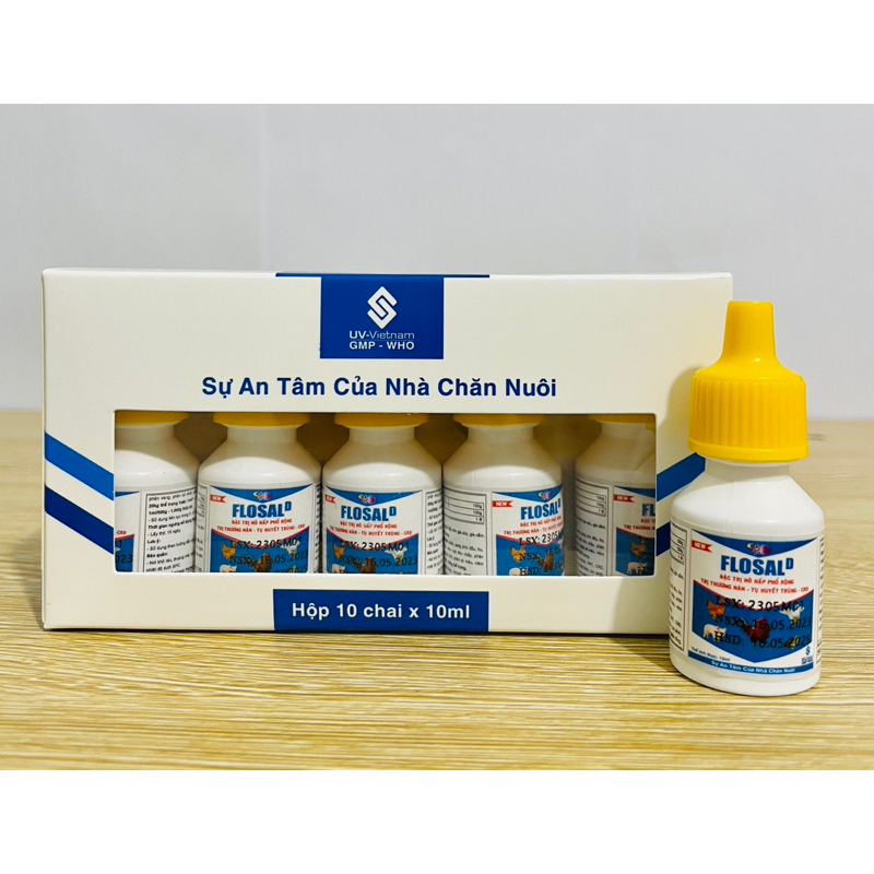 FLOSAL D - Cho gà khò khè, sổ mũi - 10ml