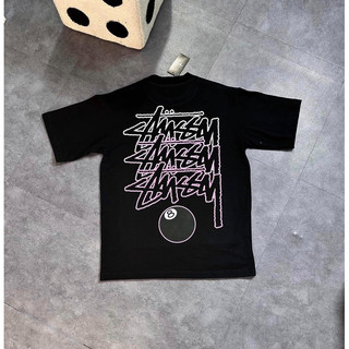 Áo thun stussy 8 ball full logo hàng chuẩn ảnh thật cotton 100%