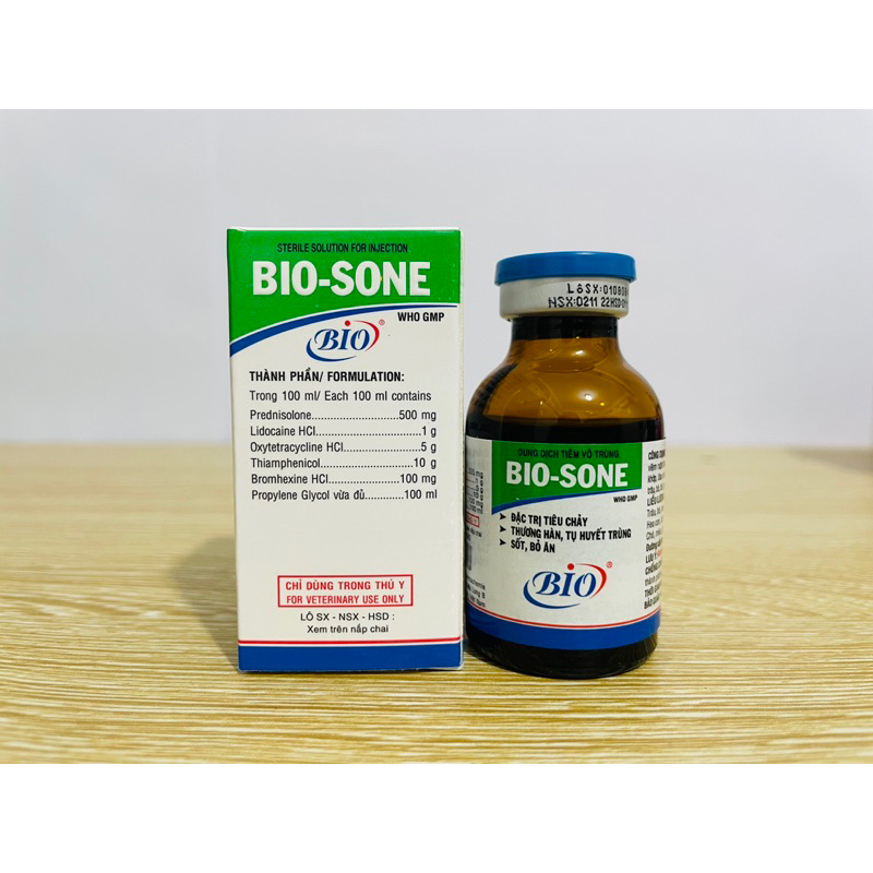 BIO-SONE  - Dùng cho vật nuôi sốt, bỏ ăn