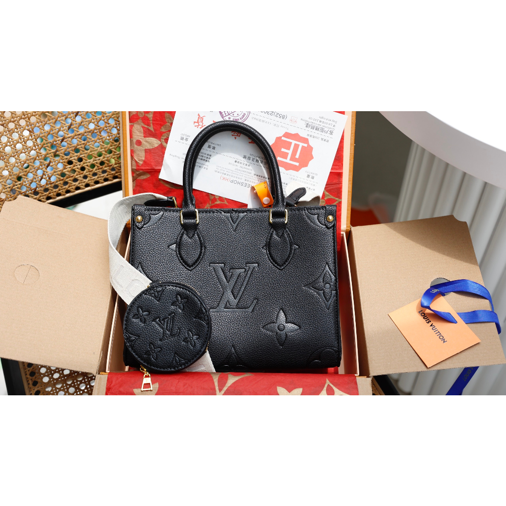 TÚI LV ONTHEG SZ25 DA BÒ