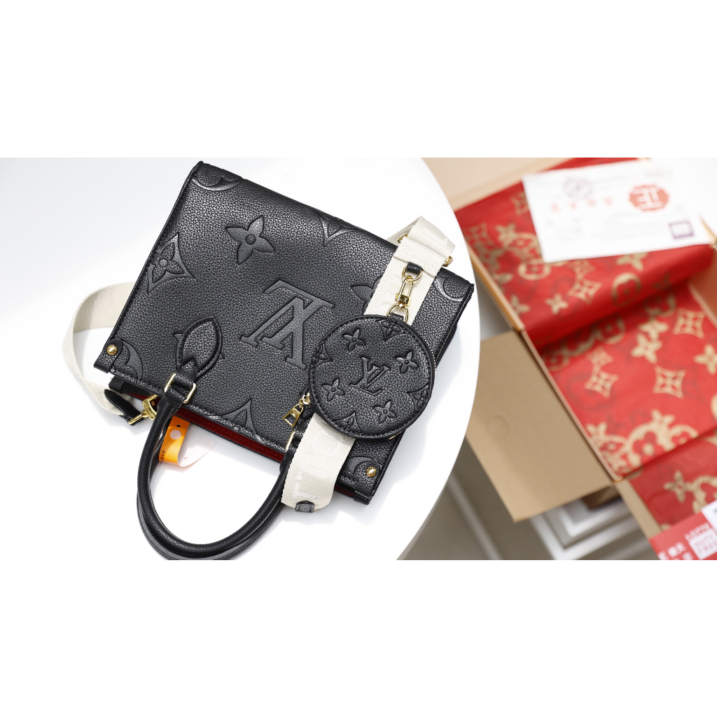 TÚI LV ONTHEG SZ25 DA BÒ