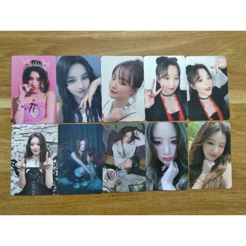 CARD I-DLE SOYEON SHUHUA | CARD BO GÓC GIDLE KPOP CHÍNH HÃNG OFFICIAL