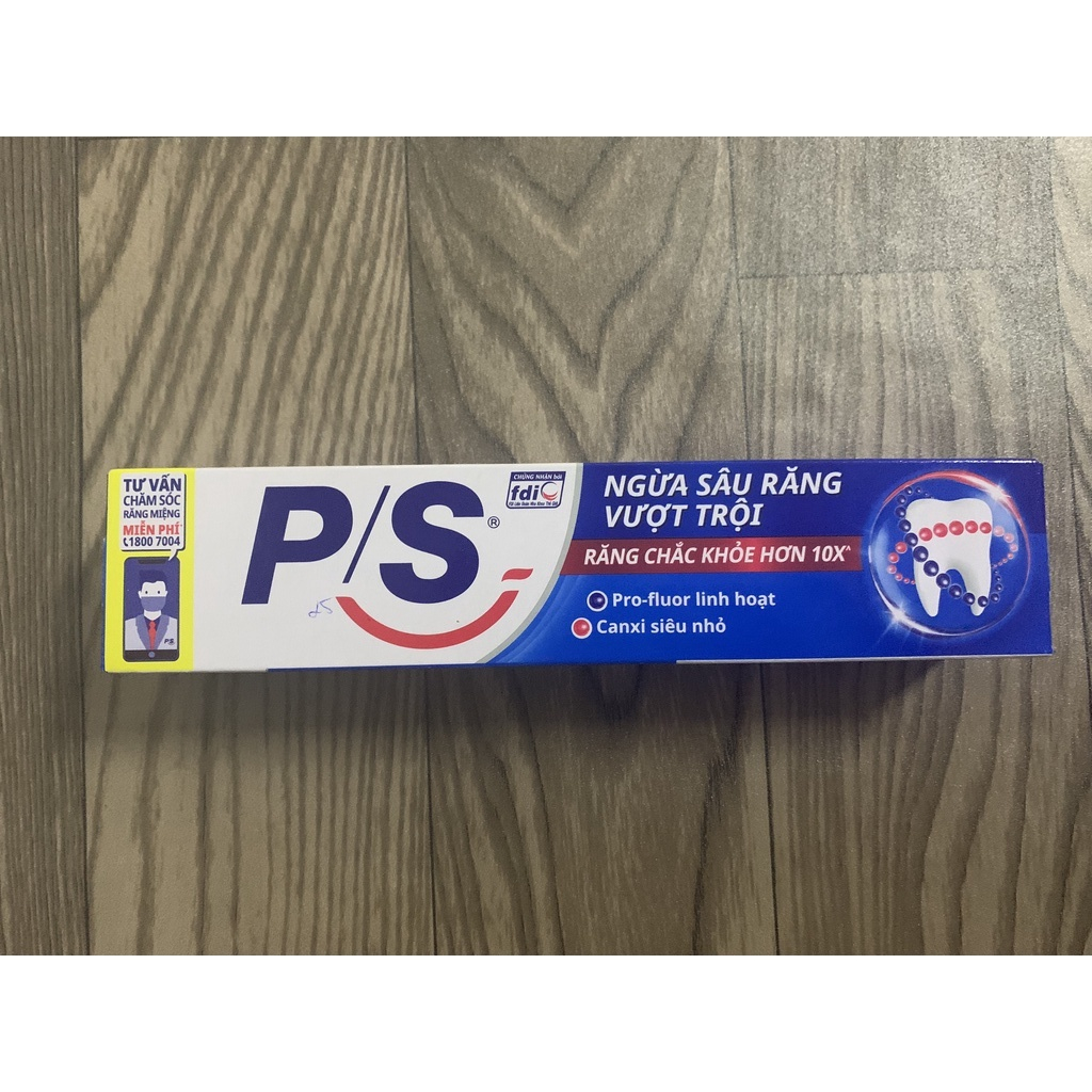 Kem Đánh Răng P/S Than Hoạt Tính,Ngừa Sâu Răng,Trà Xanh,Bảo Vệ 180g