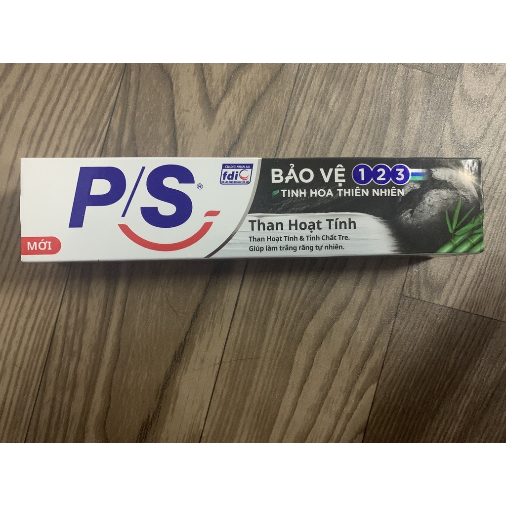 Kem Đánh Răng P/S Than Hoạt Tính,Ngừa Sâu Răng,Trà Xanh,Bảo Vệ 180g