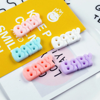 Charm, sticker Chữ baby
