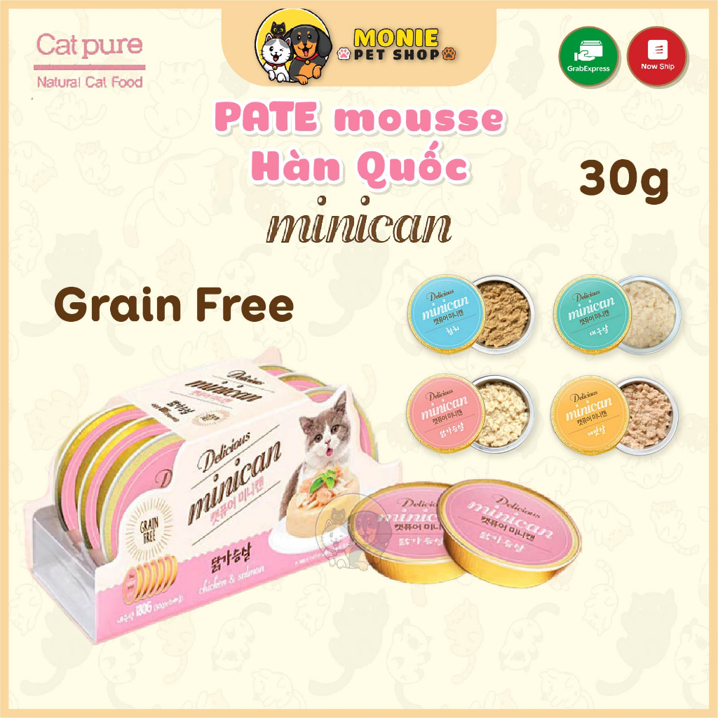 Pate mèo Hàn Quốc The Special Table, Grain Free Không chứa tinh bột, ngũ cốc, chất bảo quản