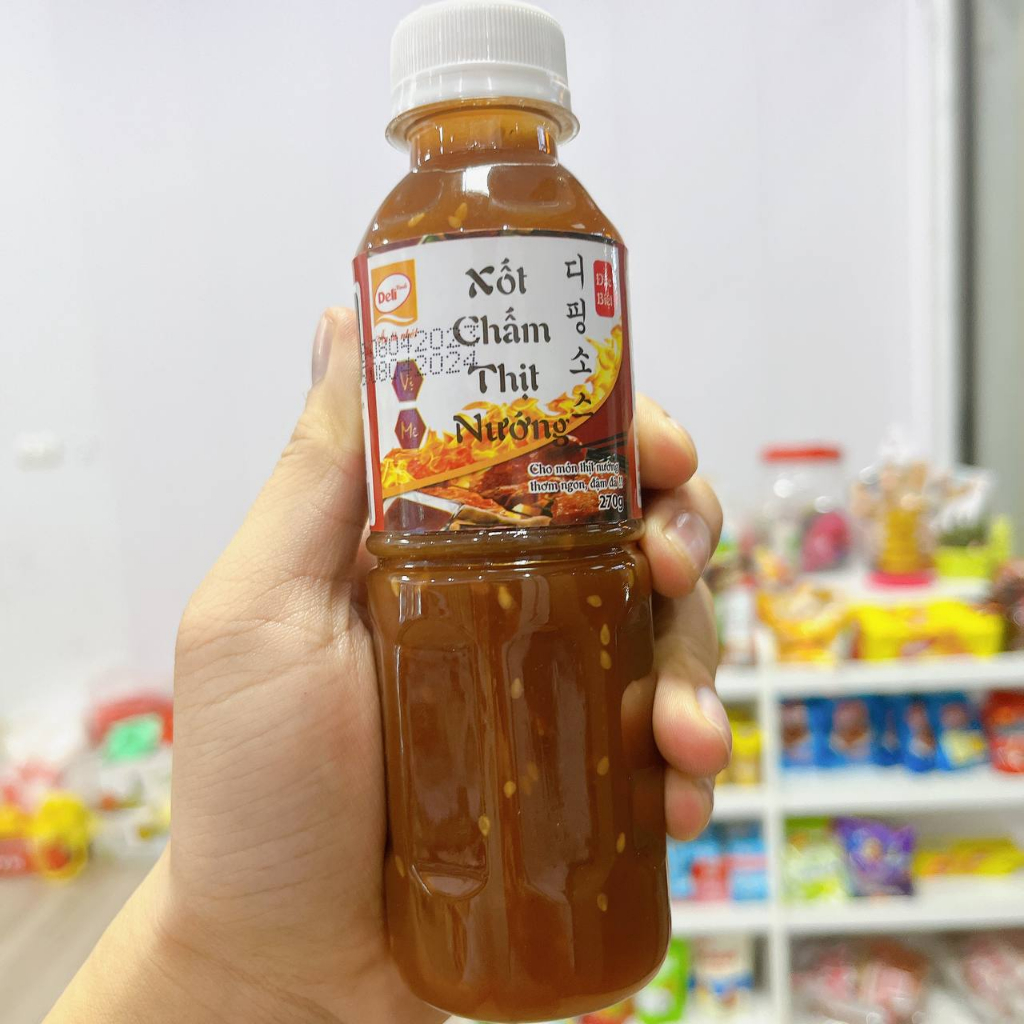Nước Xốt Chấm Thịt Nướng DELI 270g Gia Vị Chấm Hải Sản Và Món Nướng